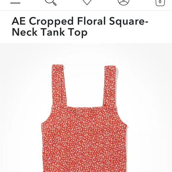 FLORAL CROP TANK🌸 - Picture 4 of 8